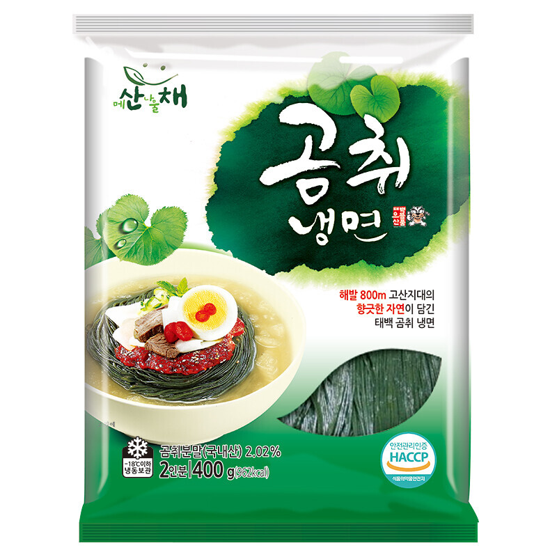강원더몰,[라이브특가]곰취 물냉면 10인분