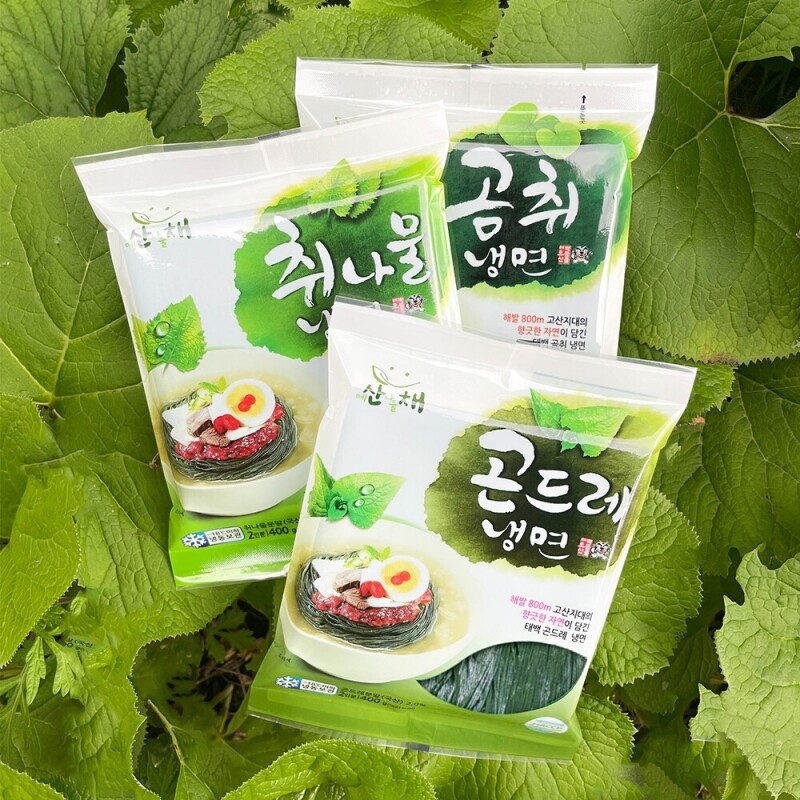강원더몰,[6월 특가세일] 산채냉면 3종혼합 6인분